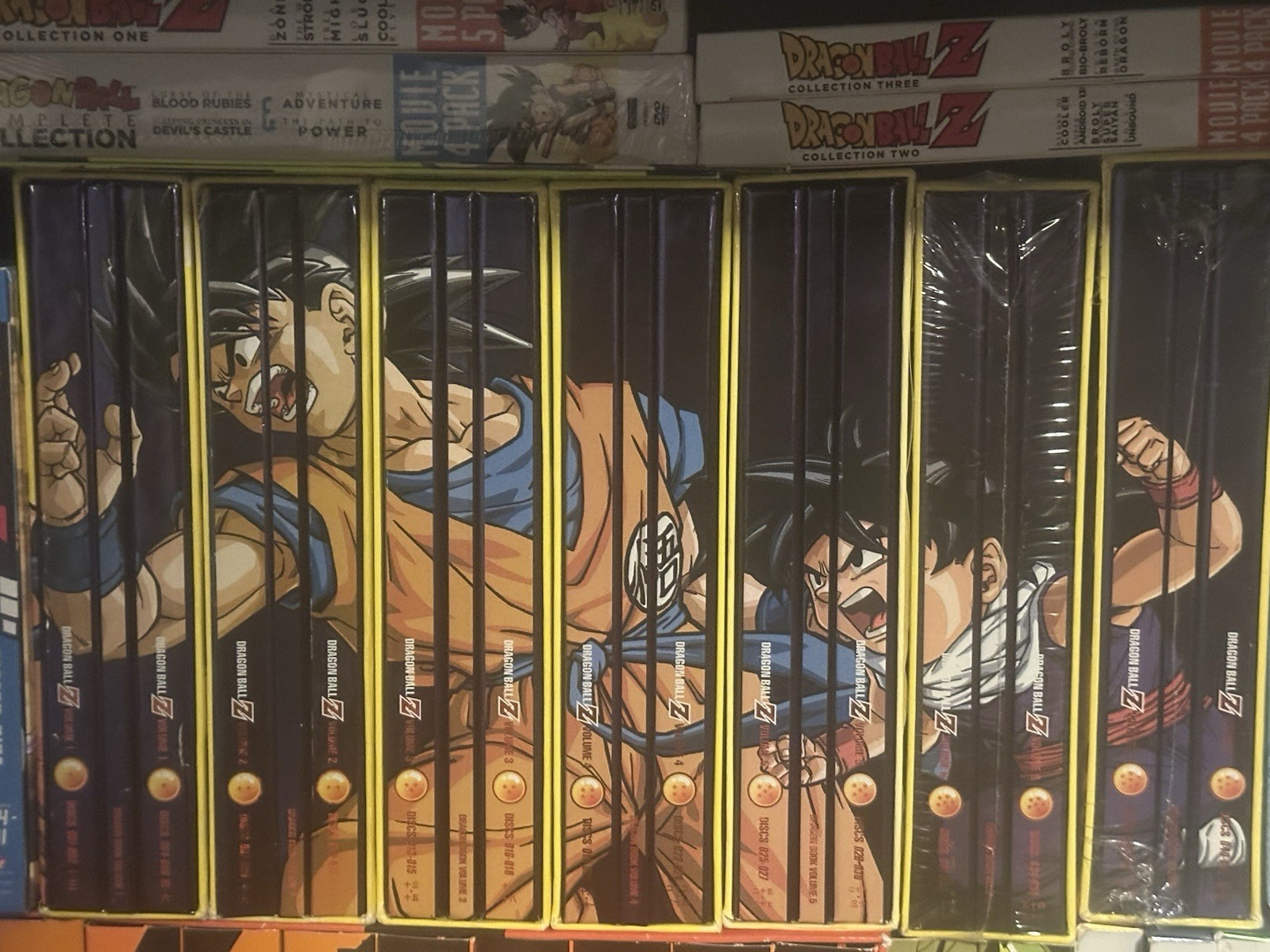 Dragon Ball Z Dragon Box Complete DVD Set Volumes 1-7