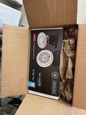 JL AUDIO M650-CCX-CG-WH 6.5" Marine Coaxial Speakers w/ White Classic Grilles