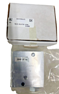 Sun Hydraulics IKL9-A2 Valve Manifold  and TRQ 45-50 Lbf FT/61-68 Nm