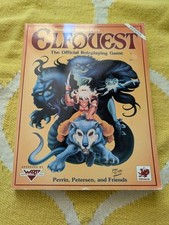 Elfquest The Official Roleplaying Game 2nd Edition 1989, Softcover Map