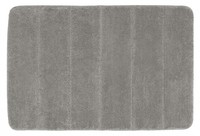 Wenko Badteppich Hellgrau 60X90 Badematte Hellgrau Flauschige Badematte