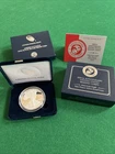 250th ANNIVERSARY MARINE CORPS  AMERICAN EAGLE ONE OUNCE SILVER PROOF DOLLAR