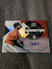 2022 Topps Baseball Joey Bart- NOW GENERATION AUTOGRAPH /10!!!