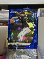 2025 Prizm Blue Ice- (RC) Braxton Ashcraft Pittsburgh Pirates #281