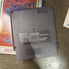 Athena NES hangtab TRUE first print no ikari burst 5 screw complete cib rare