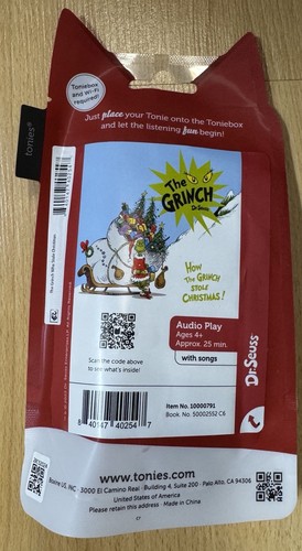Tonie Figur The Grinch (englisch) Dr. Seuss aus USA Tonies - Bild 3 von 5