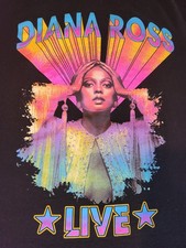 Diana Ross 2025 Live At The HOLLYWOOD BOWL  shirt Size XL