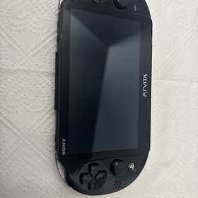 Sony PlayStation Vita Slim PS VITA PCH-2001 Black Tested W/ Games READ BELOW