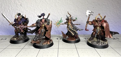 Gut bemalt Khagra's Ravagers Warhammer Slaves to Darkness AoS Underworlds GW - Bild 1 von 4