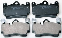 Denckermann BremsbeläGe BremsklöTze Hinten FüR VW Touareg 7LA 7L6 7L7 3.0 V6
