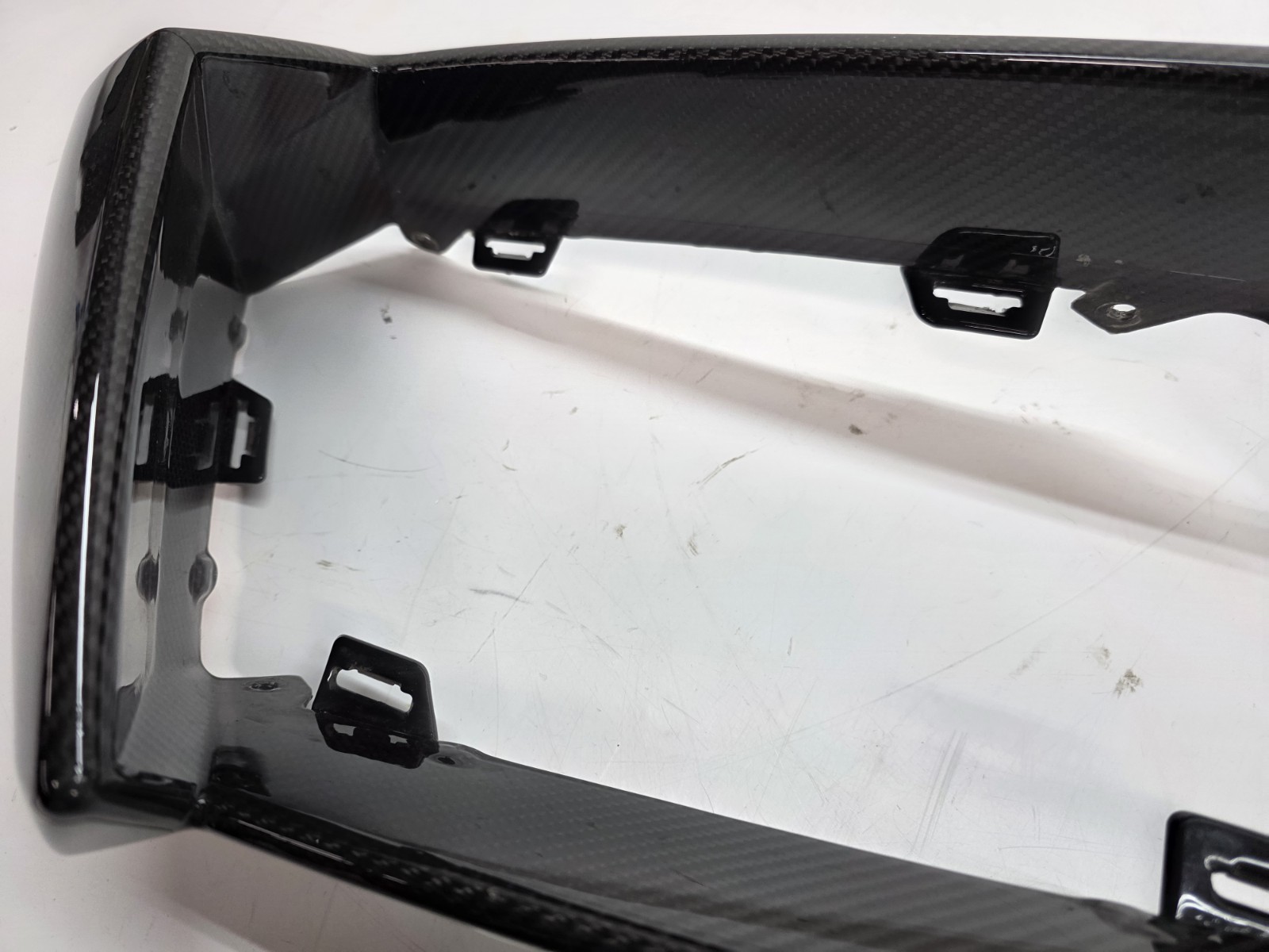 LAMBORGHINI AVENTADOR LP700 DRIVER LEFT SIDE CARBON GRILL SURROUND TRIM OEM 