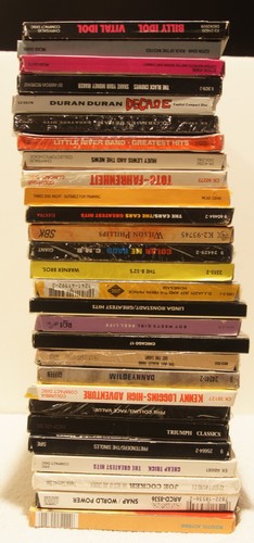 CD Longboxes (Empty ~ No CD's) You Pick, “V.G. most opened at the bottom.