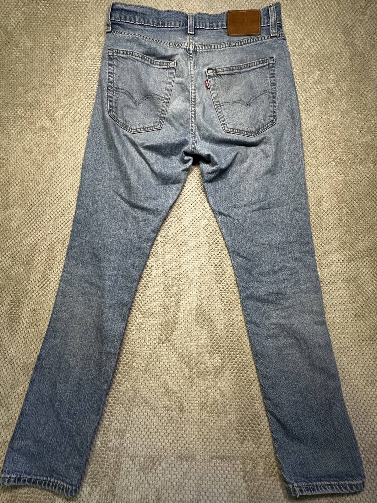 Levi Men’s 512 Jeans Zip Retro Stonewashed Blue Waist 32 Leg 32 image 4