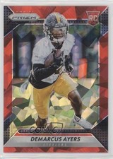 2016 Panini Prizm Rookie Red Crystals Prizm 27/75 Demarcus Ayers #201 7fb