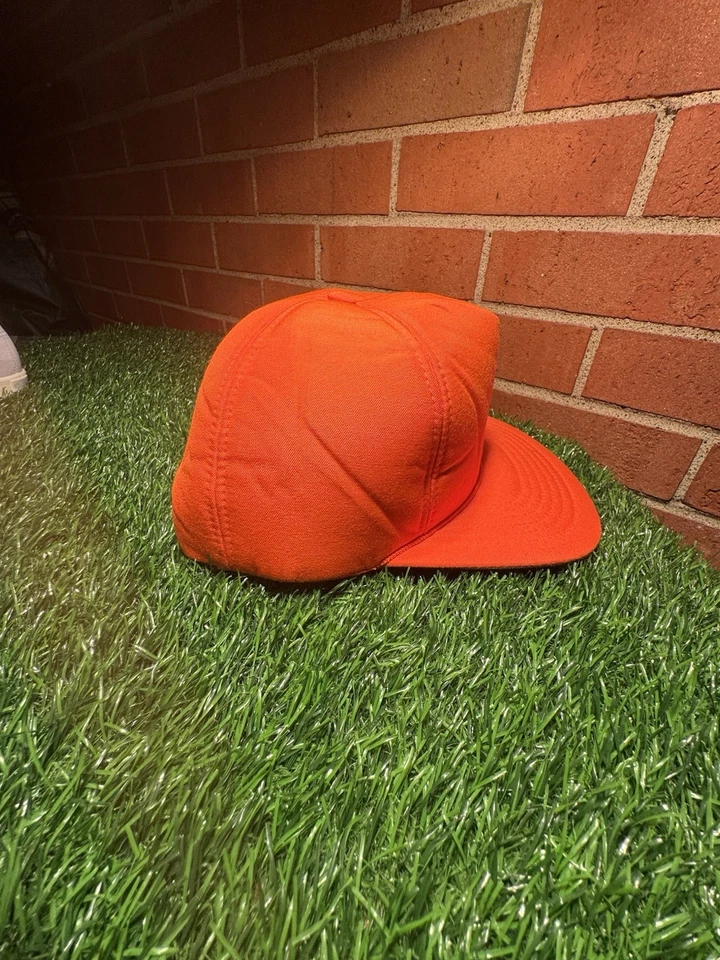 Sombrero de Caza De Colección Todo Espuma Top Of The World Naranja Brillante SnapBack Foto 4 de 4