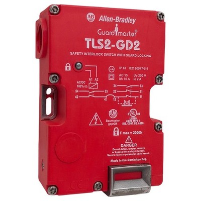 Allen Bradley 440R-T27177 TLS-GD2 Guardmaster Safety Interlock Switch *No Key*