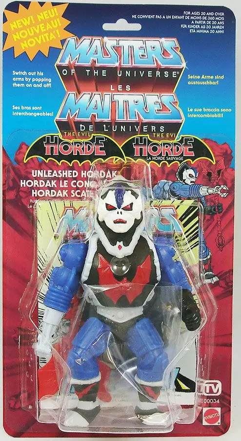 Figurine Masters of the Universe Hordak le Conquérant Carte Europe Barbar