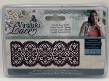 Crafter’s Companion Vintage Lace Chantilly Lace Border Metal Die New In Package