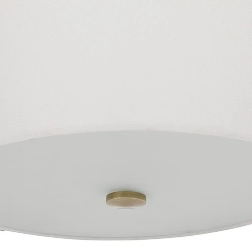 Uttermost 22283 Colfax Brass 3 Light Semi Flush - Picture 6 of 6