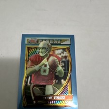 Topps Finest 1994 Steve Young #77 San Francisco 49ers NFL Football Card Base Set