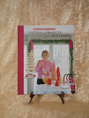 Christmas Martha Stewart Living Parties Projects Holidays 2000 Hardcover Book