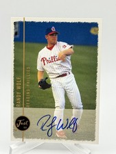 Randy Wolf 1999 Just Autographs Auto