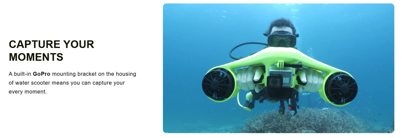 Manta Sea Scooter Unterwasserscooter Aqua Seascooter Unterwasser Tauchjet - 第 14/24 张图片