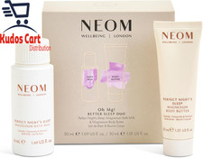 NEOM- Oh Mg! Better Sleep Duo Gift Set Perfect Night's Sleep Magnesium Bath Body