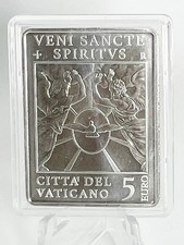 Vatikan 5 EUR 2025 Sede Vacante Silber in neuer Verpackung