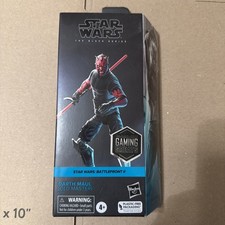 Star Wars Black Series Darth Maul Old Master 6  Battlefront II Gaming Greats
