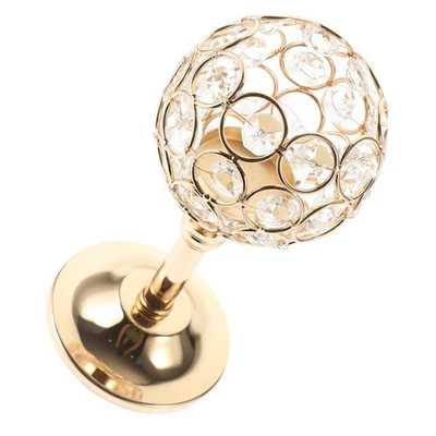 Kristallkerzenstänďer Kerzenstände Tisch Candlestick Kerzenhalter - Bild 1 von 4