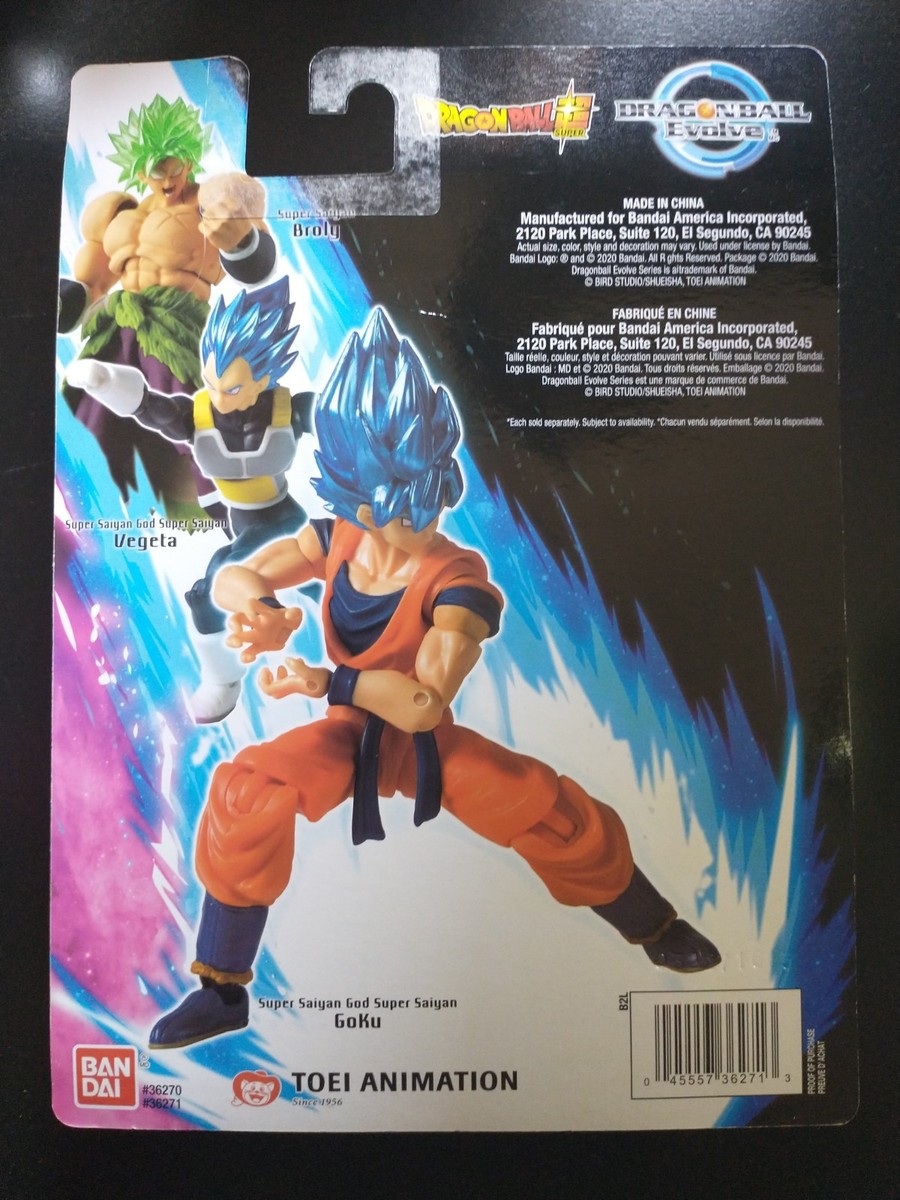 Bandai Dragon Ball Blue Goku 5 in Action Figure - 36271 for