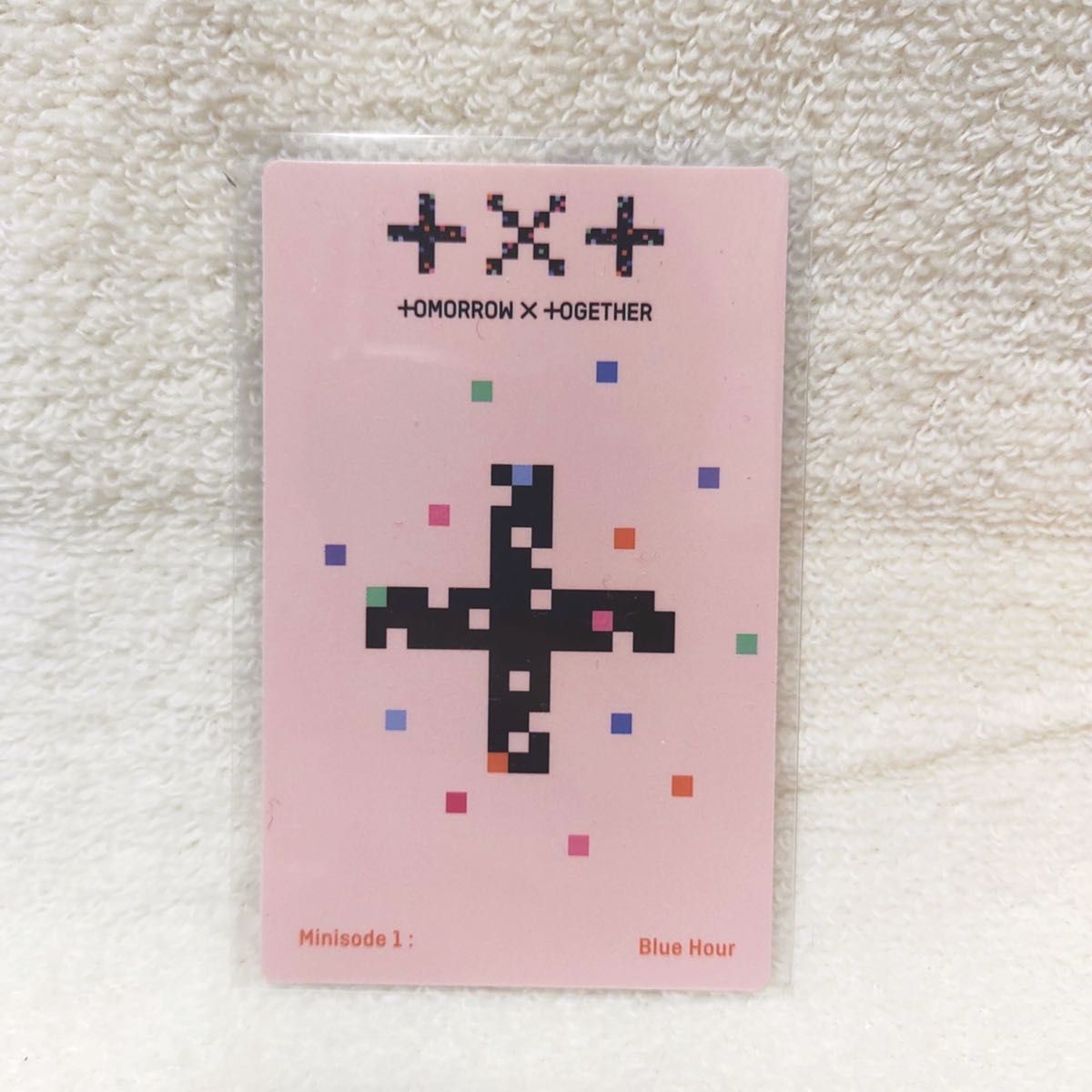 TXT Soobin Photocard Blue hour lucky draw PC TOMORROW X TOGETHER