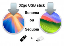 USB stick installer de dépannage et installation  MAC OS Sonoma ou Sequoia.