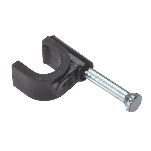 Forgefix Round Coax Cable Clips (TK2863)