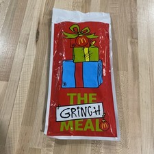 McDonald's 2025 The Grinch Meal Sealed Pair of Limited-Edition Socks