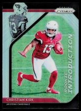 Panini Prizm Christian Kirk RI-19 2018 Rookie Introduction Silver