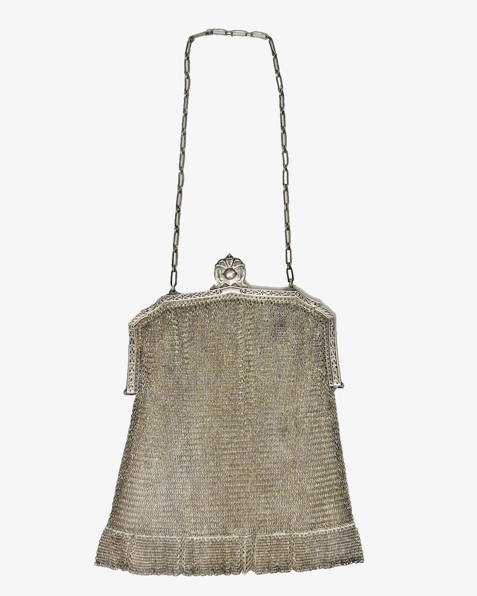 Винтажные аксессуары Whiting and Davis с сеткой 1900-х годов
