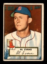 1952 Topps #152 Al Evans G/VG X2629480