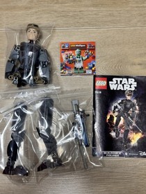 LEGO Star Wars Buildable Figures Lot 4 Sets 75531 75121 75119 75115 w/ Manuals