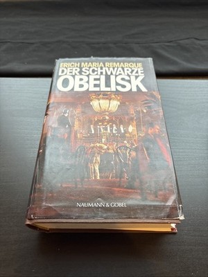 Der schwarze Obelisk. Geschichte einer verspäteten Jugend.Roman. RemarqueKiste80