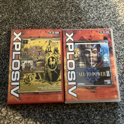Age Of Empires Gold Edition Xplosiv  Call to Power 2 PC CD-ROM