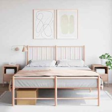 Bedside Cabinets 2 pcs Pink 36x39x50.5 cm Cold-rolled Steel vidaXL