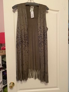 3x fringe vest