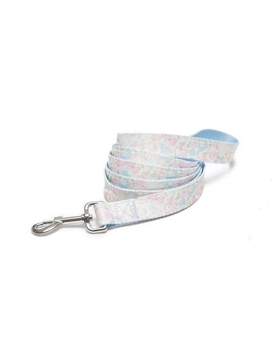 Laura Ashley 2PC Dog Harness and Leash Set Ainsley Blue Pink Floral Large Collar - Picture 5 of 8
