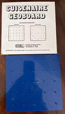 Cuisenaire Geoboard Two-Sided, Circle  Square, math Manipulatives, ETA