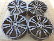 20 New Oem Factory Made In Germany Range Rover Gunmetal Supercharged Wheels.