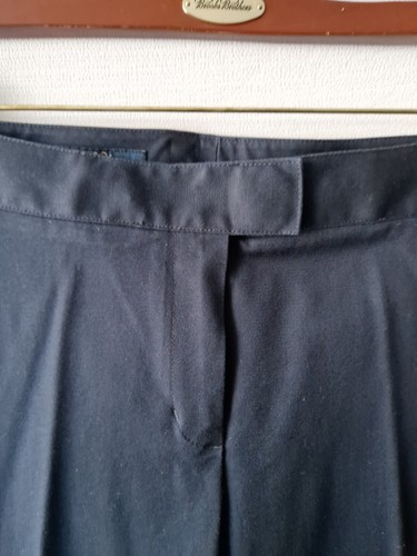 Brooks Brothers Navy Advantage Chino Trousers Cotton Stretch UK 14 US 8 IT 44 - Picture 5 of 13