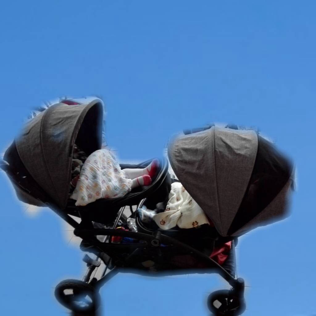 contours options elite tandem stroller used