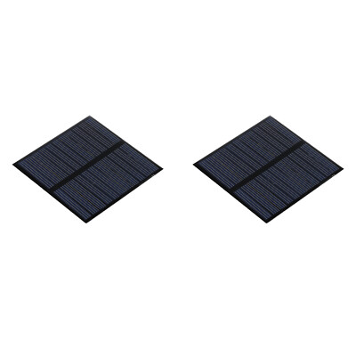 Panneau Solaire 5.5V 110mA 0.605W - 70x70mm - Pour Bricolage Ou Kit énergie